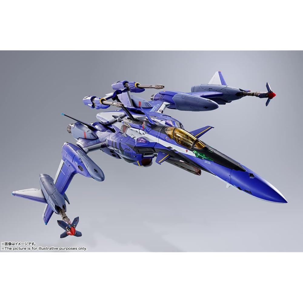 TAMASHII NATIONS DX Chogokin Macross Delta YF-29 Durandal Valkyrie Maximilian Genius Figure 220mm ABS Diecast Painted Action Figure