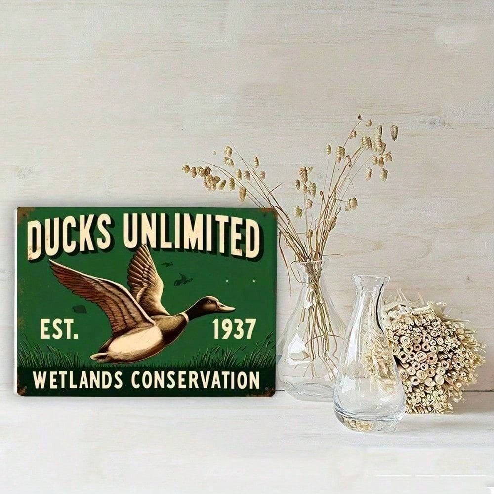 Vintage Blechschild Wanddeko Retro Metallschild Wohnkultur