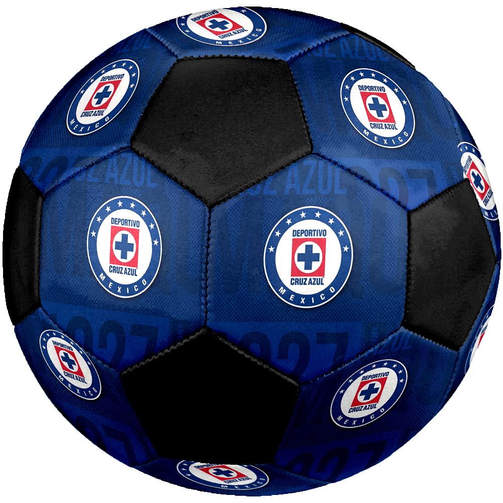 Cruz Azul Soccer Ball, colorful, suitable for all ages, machine-stitched, PVC material, competition grade, durable and high bounce