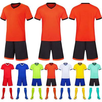 Football Jersey Set Men'S Training Jersey Printed Jersey Children'S Adult Sports Jersey Football Men'S Jersey
