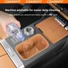For Chery ICAUR V27 Car Center Console Cup Holder Wireless Charging Anti-Slip Mat Rear Row Cup Holder Tailgate Storage Interior