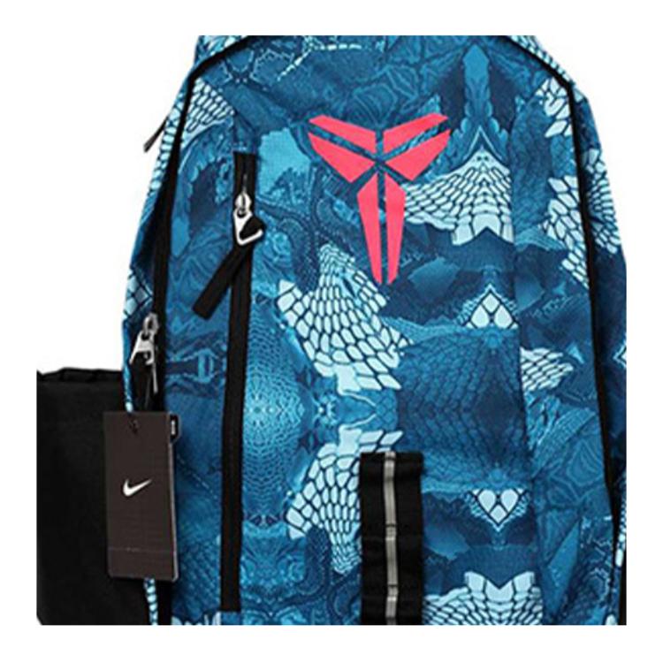 Nike Polyester Backpack Regular Unisex Blue Casual BA5088-410