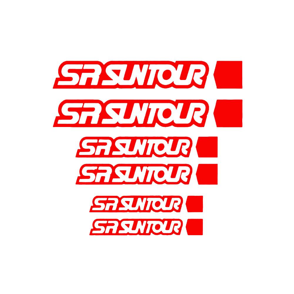 for SR Suntour Suspension Fork Stickers Replacement Decals mtb bike