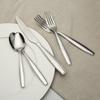 20 Piece Stainless Steel Flatware Set Service 4 Dishwasher Safe Includes Salad Forks Spoons Knives Durable Tableware Gift