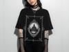 Unisex Gothic Mansion Graphic T-Shirt, Pastel Goth Whimsigoth Shirt, Emo Alt Clothing, Dark Academia Goth Top, Witchy Gift For Her or Him