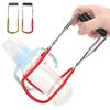 2PCS Stainless Steel Canning Jar Lifter Non-slip Handle Jar Lifter Tongs  Home Kitchen