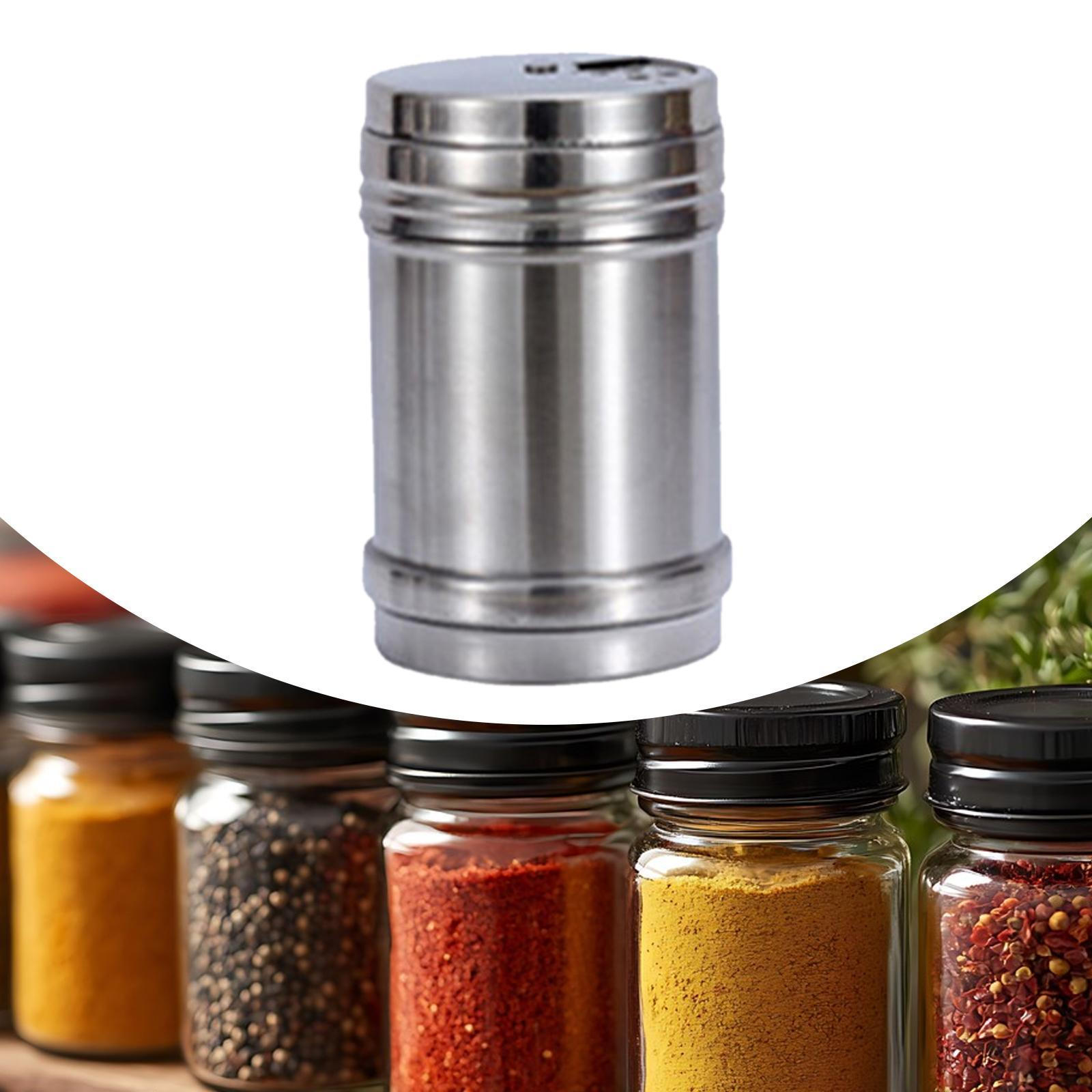 

Солонка, перечница, бутылка для приправ, регулируемое отверстие, многофункциональный дозатор для сахара и специй S