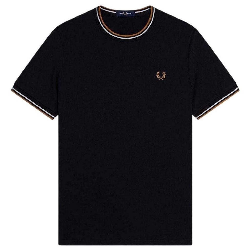 Fred Perry Mens Tipped T-Shirt