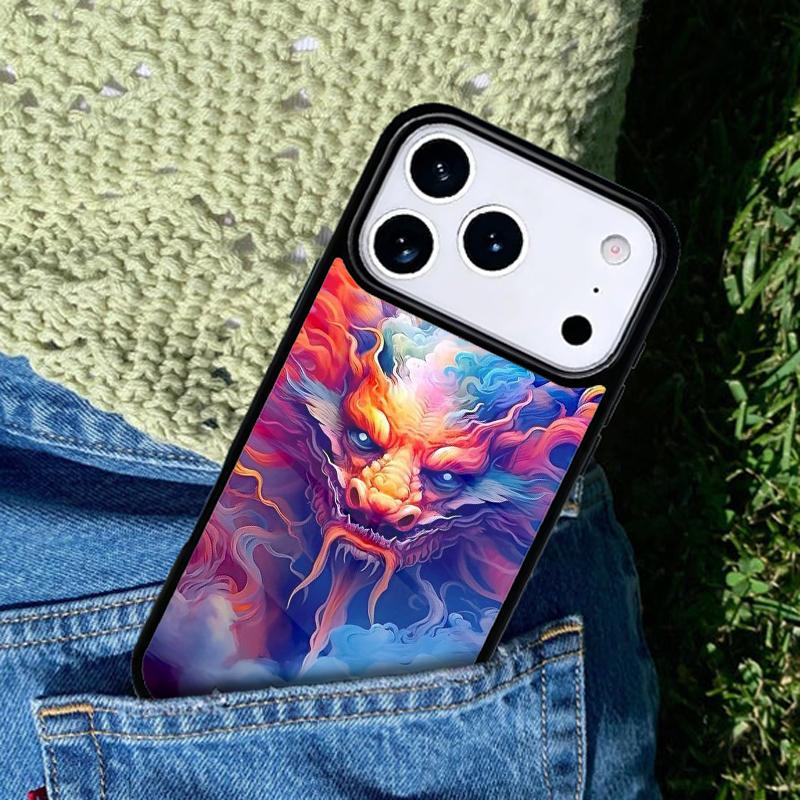 Dragon phone case cover Compatible with for IPhone 17air 16e 15 14 13 12 11Pro Max 17 Air