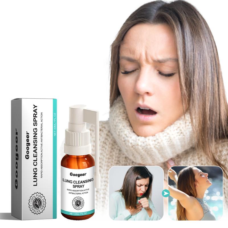 Googeer Body Cleanse Spray Soothing Relief For Dry Throat Cough And Discomfort 30ml