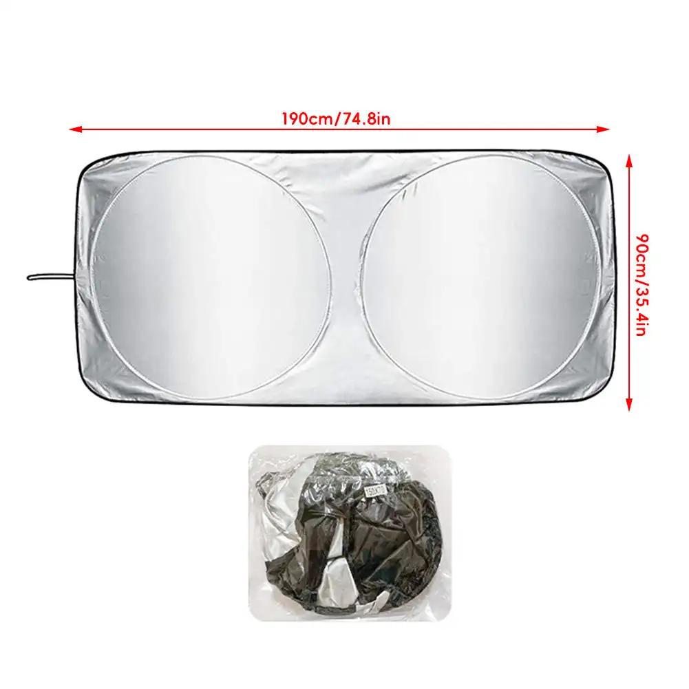 Universal Car Sunshade UV Protection Shield Front Rear Car Window Anti Snow Ice Sunshade Sun Shade Auto Visor Windshield Cover