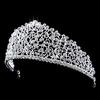 Bridal Jewelry Elegant Crown Women Stylish Headband Shimmer Rhinestone Crown