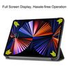 Hülle für Apple iPad pro 12.9 2021 PU Klappständer-Abdeckung für Apple iPad pro 12.9 2018/2020/2021/2022 Tablet-Hülle Funda