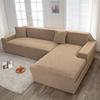 Jacquard Sofabezüge 1/2/3/4 Sitzer Uni Couchbezug L-Form Verdicken Sofabezug Schutz Bankbezüge