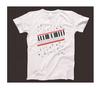 Beat It Keyboard T Shirt 342 Retro White