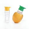 Compact Citrus Juicer: Portable Lemon & Orange Spiral Press