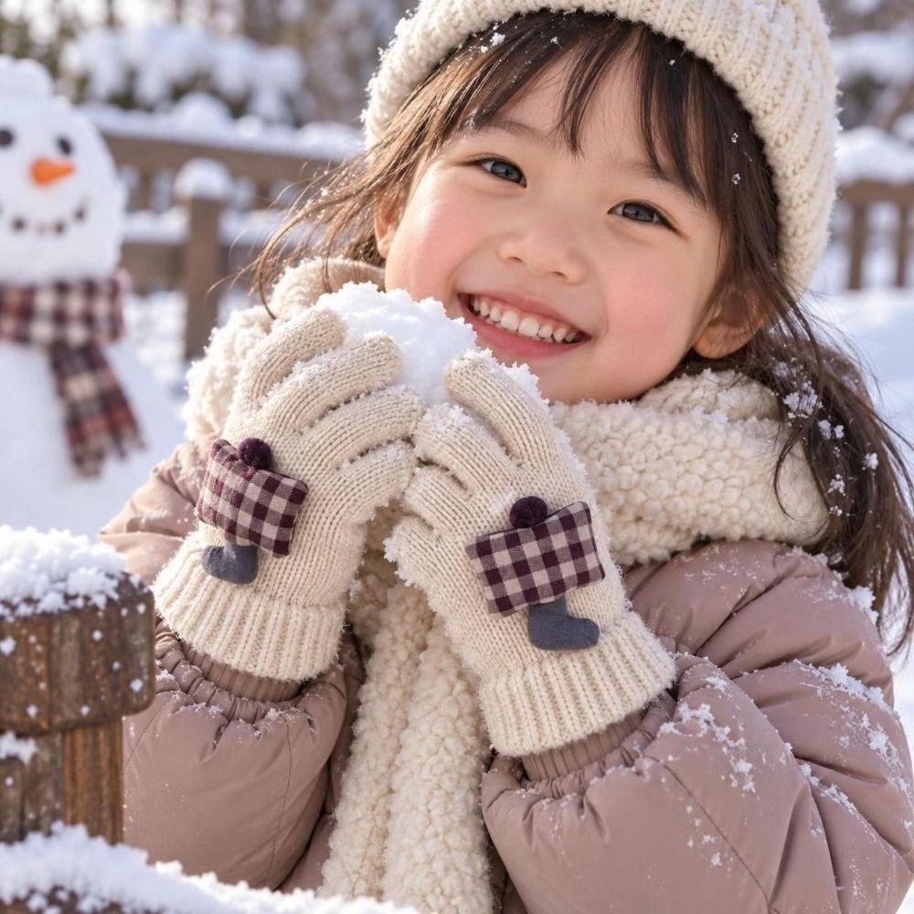 1 Pair Cute Kids Gloves Breathable Toddler Gloves New Winter Gloves  Winter Season