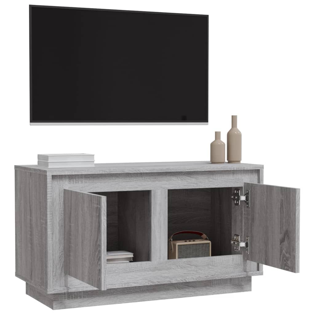 Vidaxl TV-Schrank, Sonoma-Eiche Grau, 80X35X45 Cm