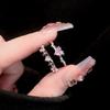 Barbie Pink Diamond Heart Adjustable Ring - Women's Niche Index or Pinky Wear