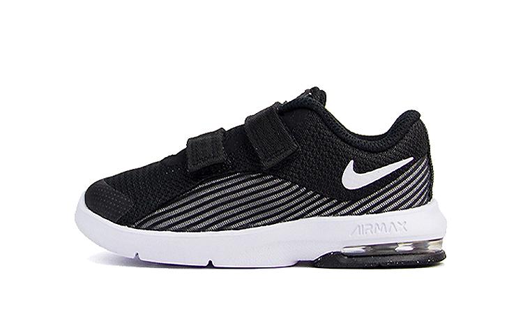 

Nike Air Max Advantage 2 Hook and loop Abrasion Resistant Low top Toddler Shoes Black White Infant And Toddler AR1820-002 22