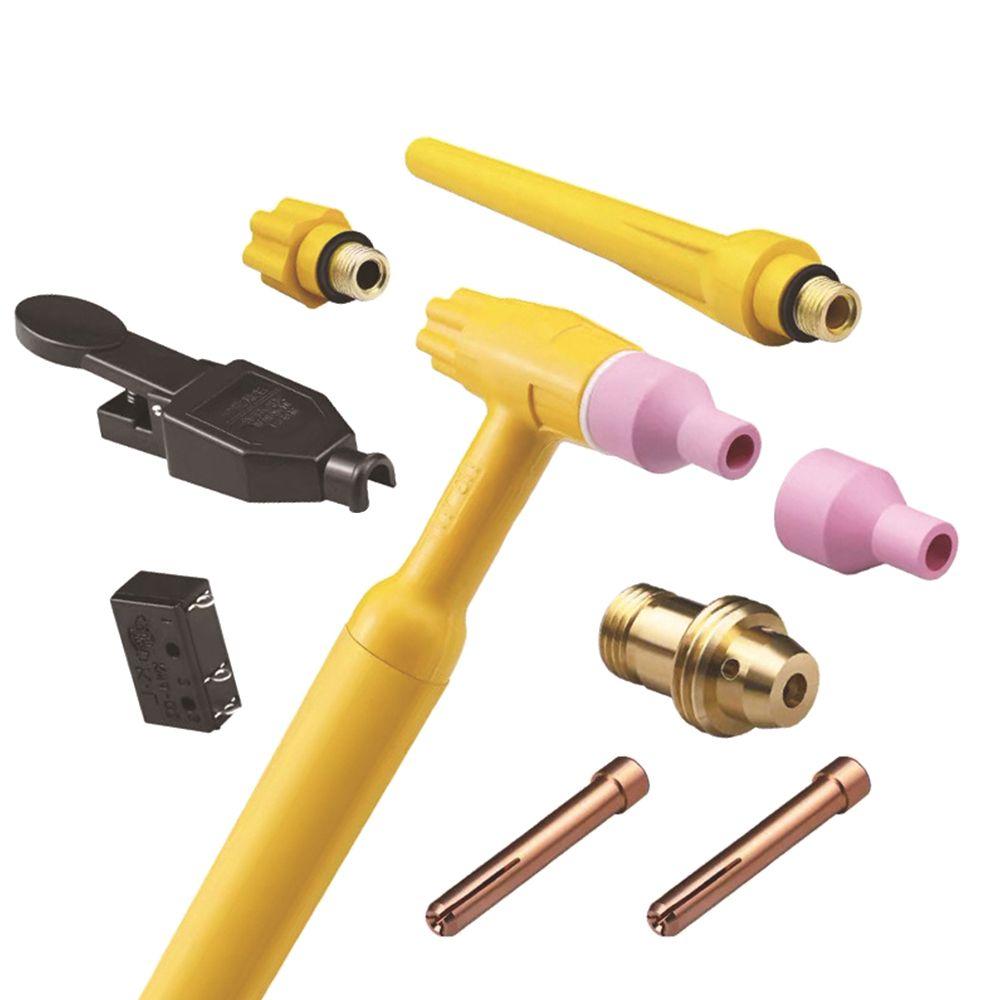 Soldering Supplies Welder Assembly Tool Parts Torch Head QQ150A Argon Arc TIG Protection Nozzle