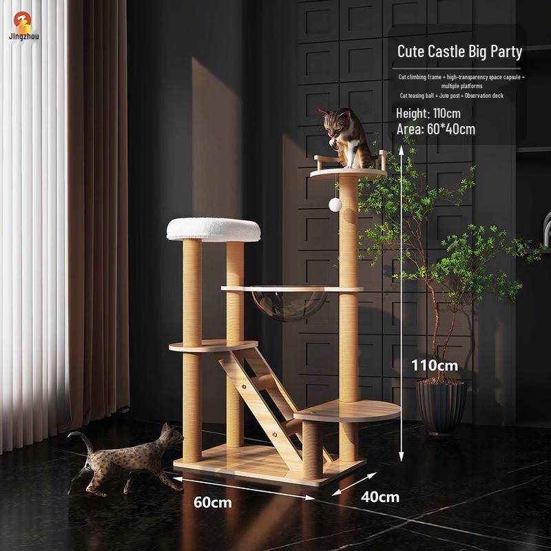 Jingzhou Multi-Level Cat Tree & Activity Center