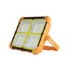 1pc Night Market Light Outdoor Rechargeable Waterproof Solar Lamp Touch Control Adjustable Brightness Portable