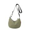 Nylon Casual Crossbody Bag For Women With Zipper Closure And Internal Pocket
