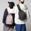 Schoolbag 1011 Summer Korean Style New Mountain Drawstring Plaid Niche Backpack for Female Students Commuting Outdoor Lightweight Backpack