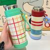 316 Stainless Steel Thermos Mug For Children And Girls With High Value Rope Lift, Portable Delicate And Cute Vacuum Tea Cup
