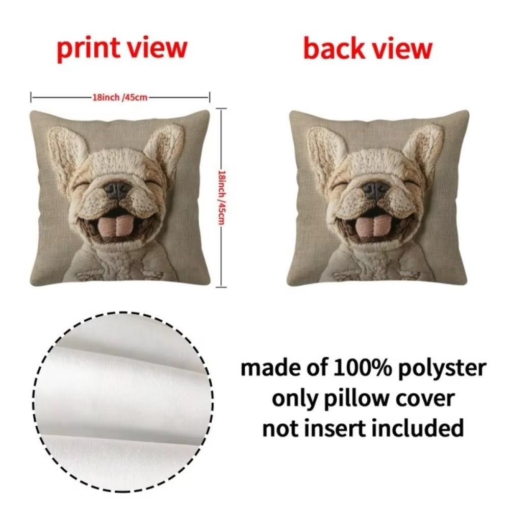 45cm Pillow Case Elephant Print Vintage Cushion Cover Bohemian Style Flower Bird Sheep Decorative Pillowcase Sofa Decoration