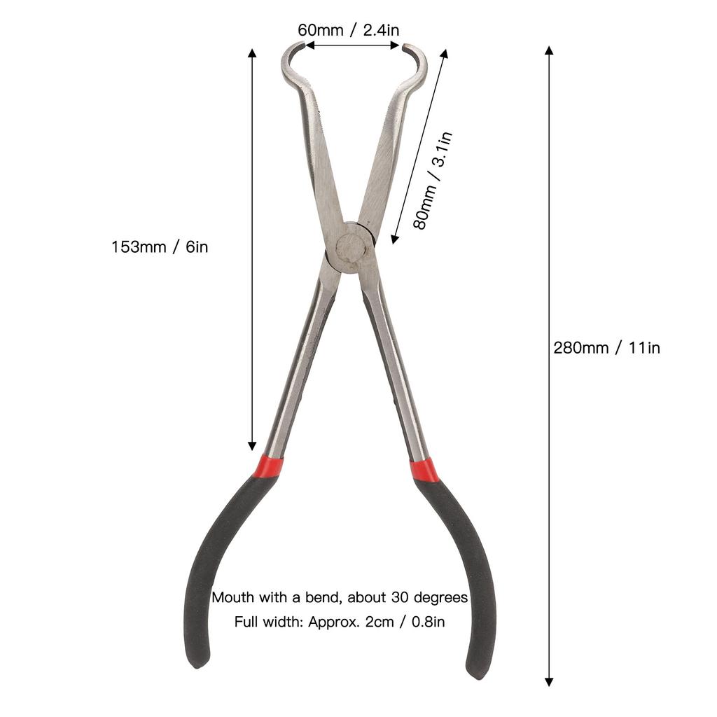 Electrical Disconnect Connect Pliers Automotive Long Spark Plug Removal Pliers Reliable Versatile Sturdy for Vehicle