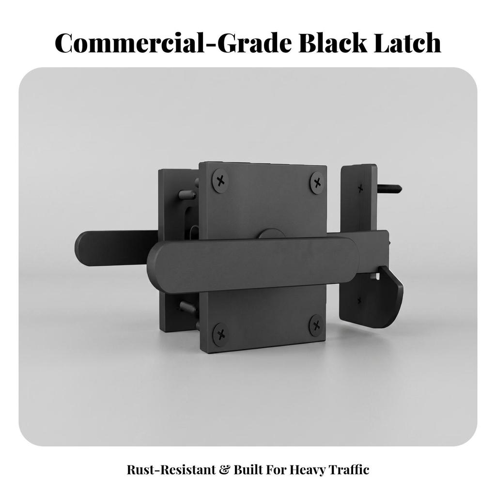 Sliding Bolt Gate Latch Multipurpose Hardware Long-Lasting for Homeowners