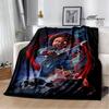 Horror movie Cult of Chucky Flange Warm blanket Soft and comfortable blanket picnic bed linings birthday gift