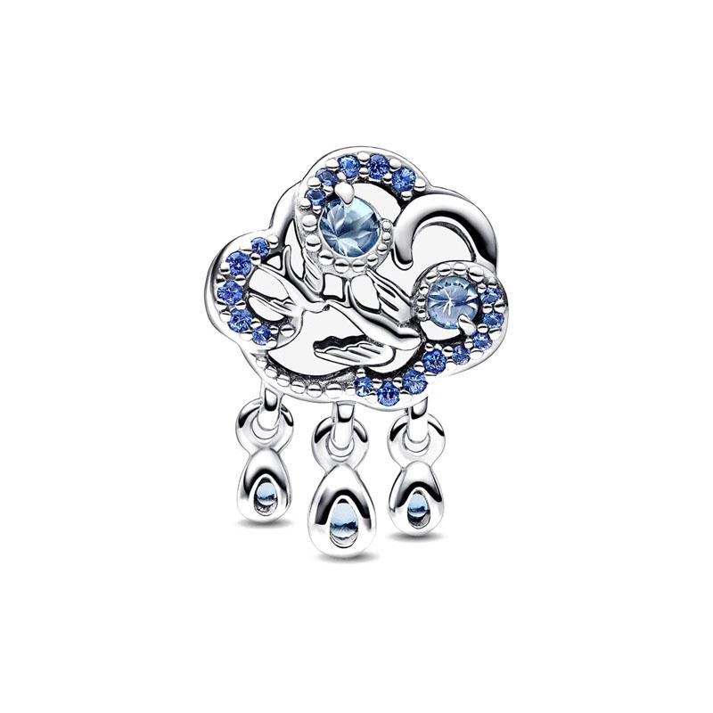 Nuovo Pendente Colibrì Rondine Decorazione Pendente Adatto Bracciale Originale Europeo Accessorio Crea il tuo Elegante alla Moda da Donna Bello Adorabile