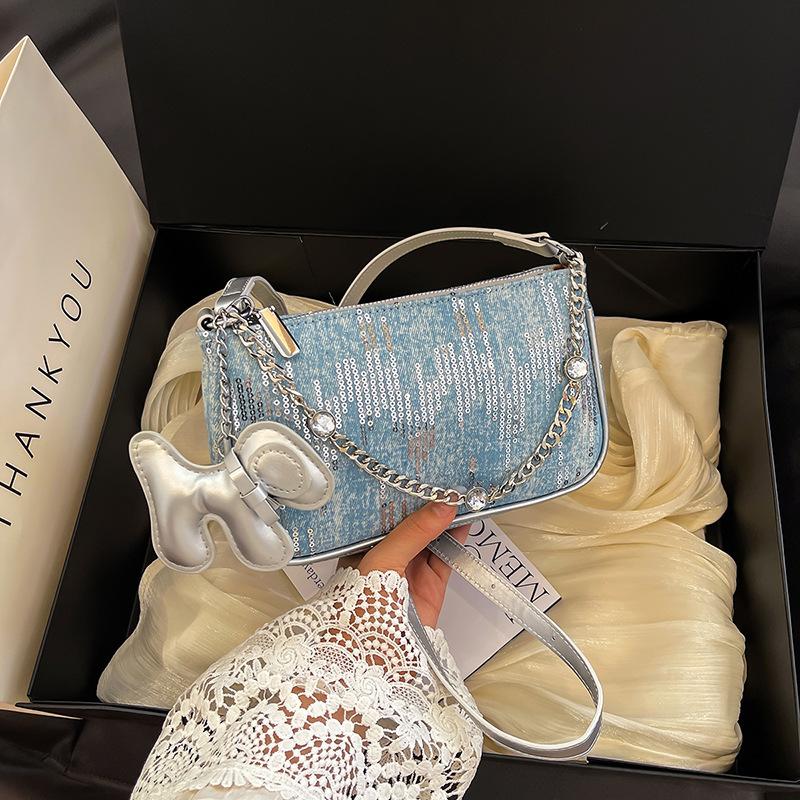 Tasche Neue Damen Schultertasche Lässig Vielseitig Messenger Kettentasche