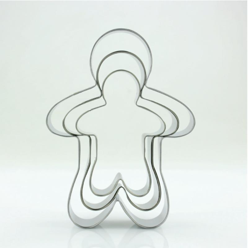 Christmas Cookie Cutters Stainless Steel Snow Form Biscuit Mold DIY Fondant Chocolate Cake Decorating Tools