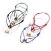 Zodiac Red Rope Titanium Bracelet - Adjustable Three-Ring Couple Style, Valentine's Day Gift