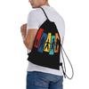 Custom DBZ Dragons Goku Ball Drawstring Bags for Training Yoga Backpacks Men Women Warrior Sports Gym Sackpack