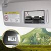 1pc Car Sun Visor Self-adhesive Stainless Steel Mirror
