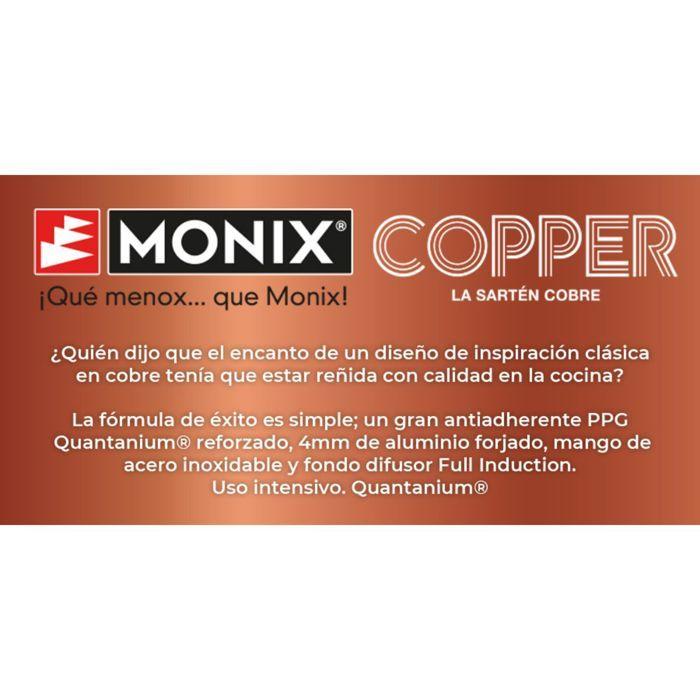 Grill - Monix - M740030 - 28 Cm - Aluminium - Anti-adhésif