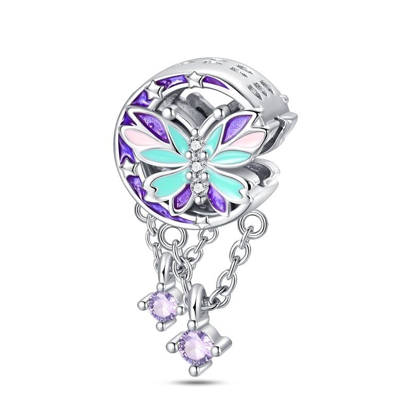 Colorful Zircon Butterfly Fringe Bead DIY Handmade Jewelry Making Kit