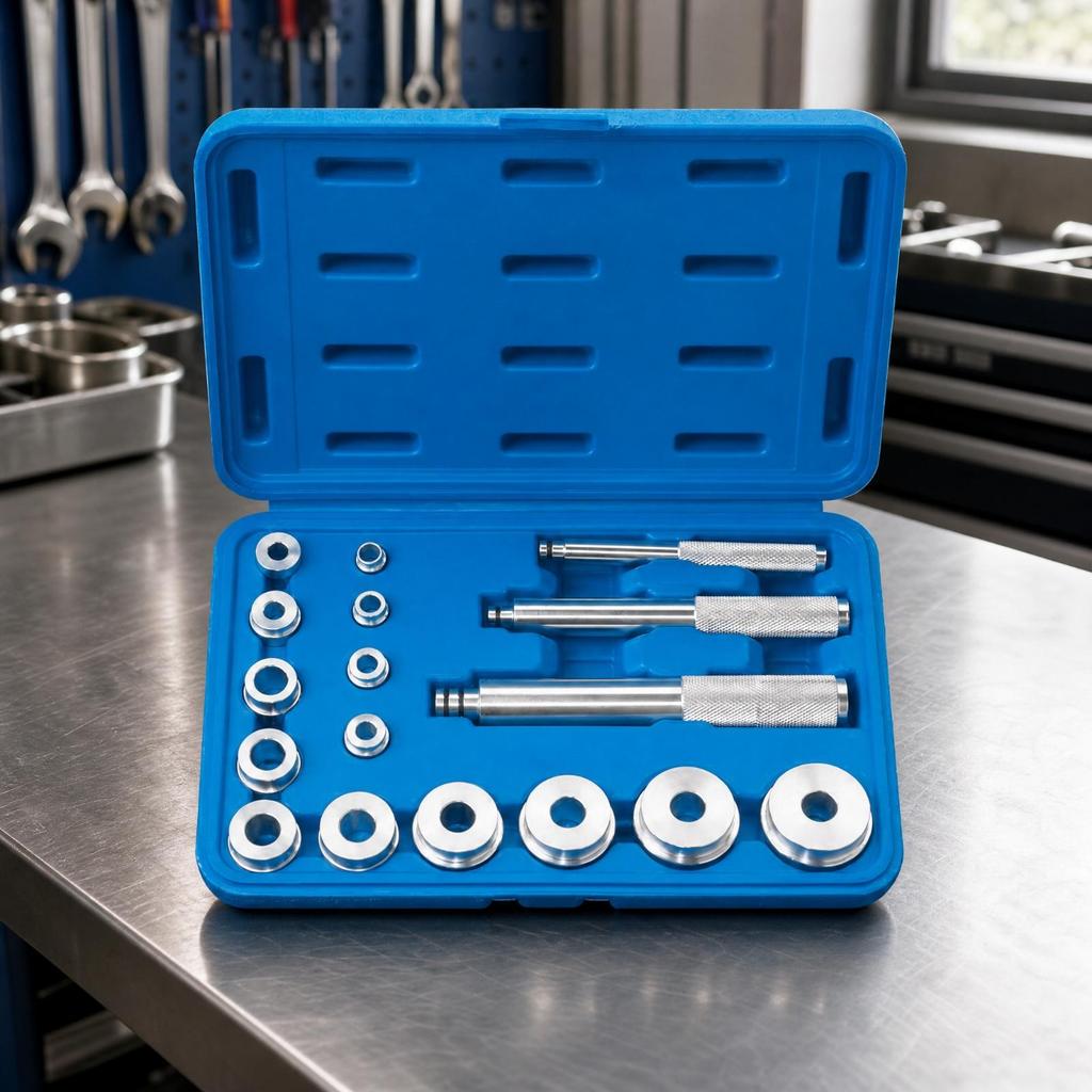 Bearing Tool Sleeve Kit Compact for Workshop Use, Auto Mechanics