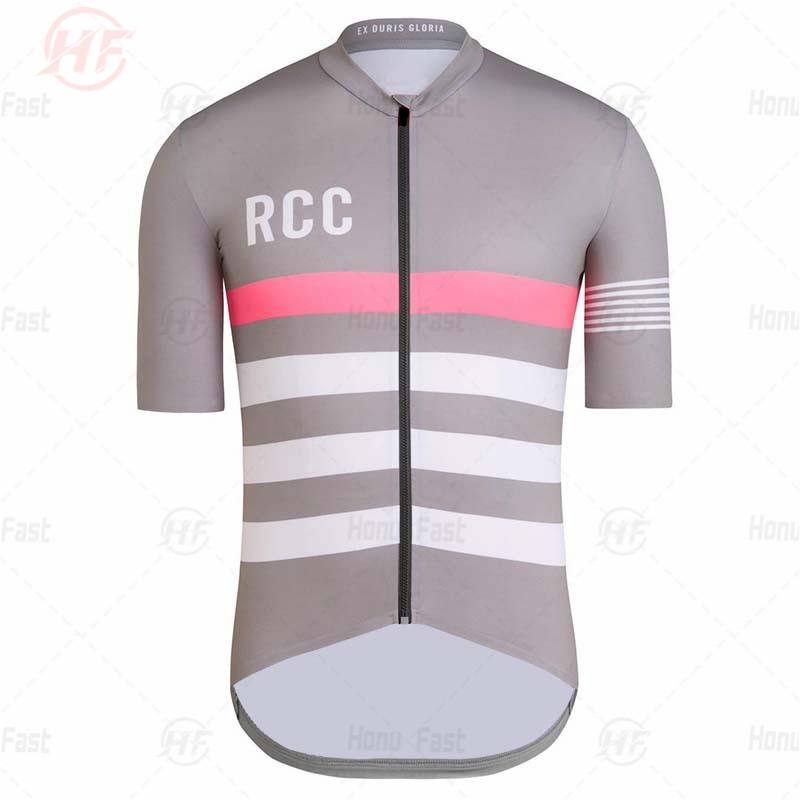 Breathable Cycling Clothing for Men, Short Sleeve, Rcc Jersey Set, Custom Road Bike Training Wear, Maillot Ropa Ciclismo Hombre