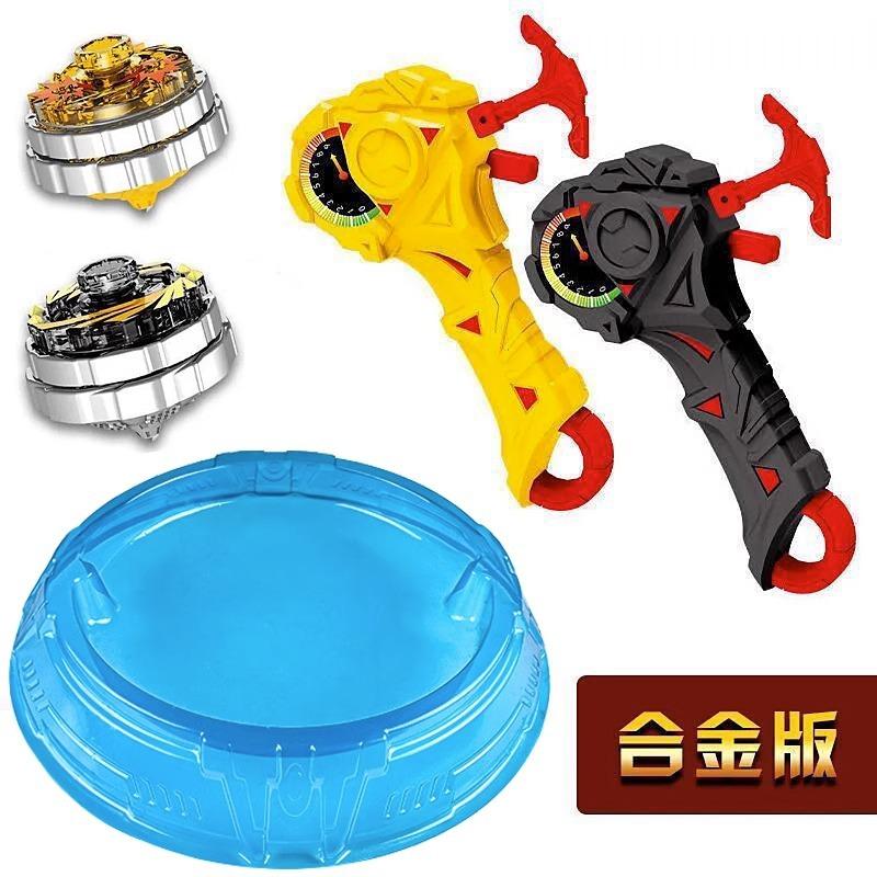 Children'S Toy Gyro Integrated Luminous Alloy Gyro Toy Battle Gyro Launcher Stall