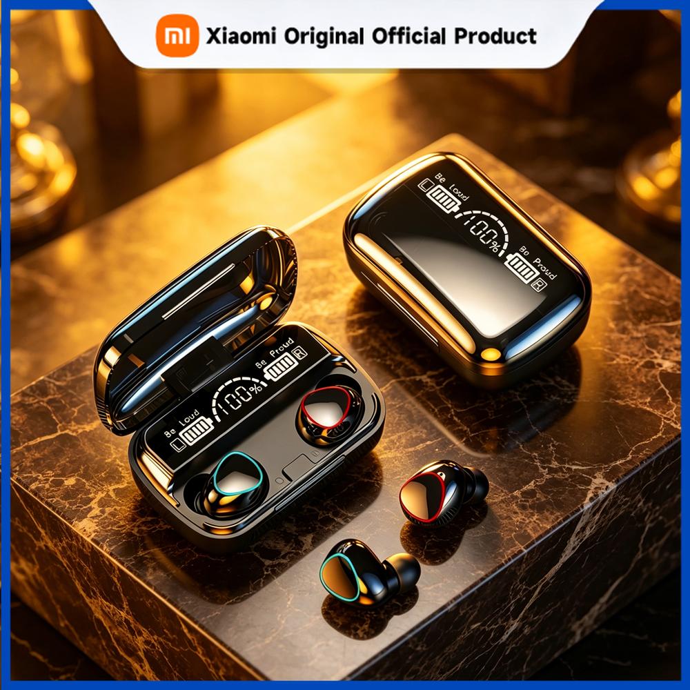 Xiaomi New Bluetooth headset M10 hands-free LED Dispay headset Bluetooth HiFi stereo music wireless earplug waterproof game headset