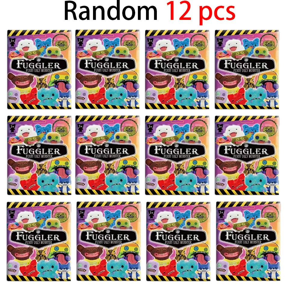 Fuggler Zahnmonster Serie Blind Box Lustiges Hässliches Actionspielzeug Kreatives Blindes Sammlermodell Puppen Cartoon Trendiges Überraschungsgeschenk