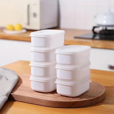 Vogue Storage Container Kitchen Supplies Kitchen Organizer Convenient Fat-reducing Meal Lunch Box Freezer Box Refrigerator Storage Sub-package 1pc