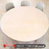 ZISIZ Disposable Round Plastic Tablecloth
