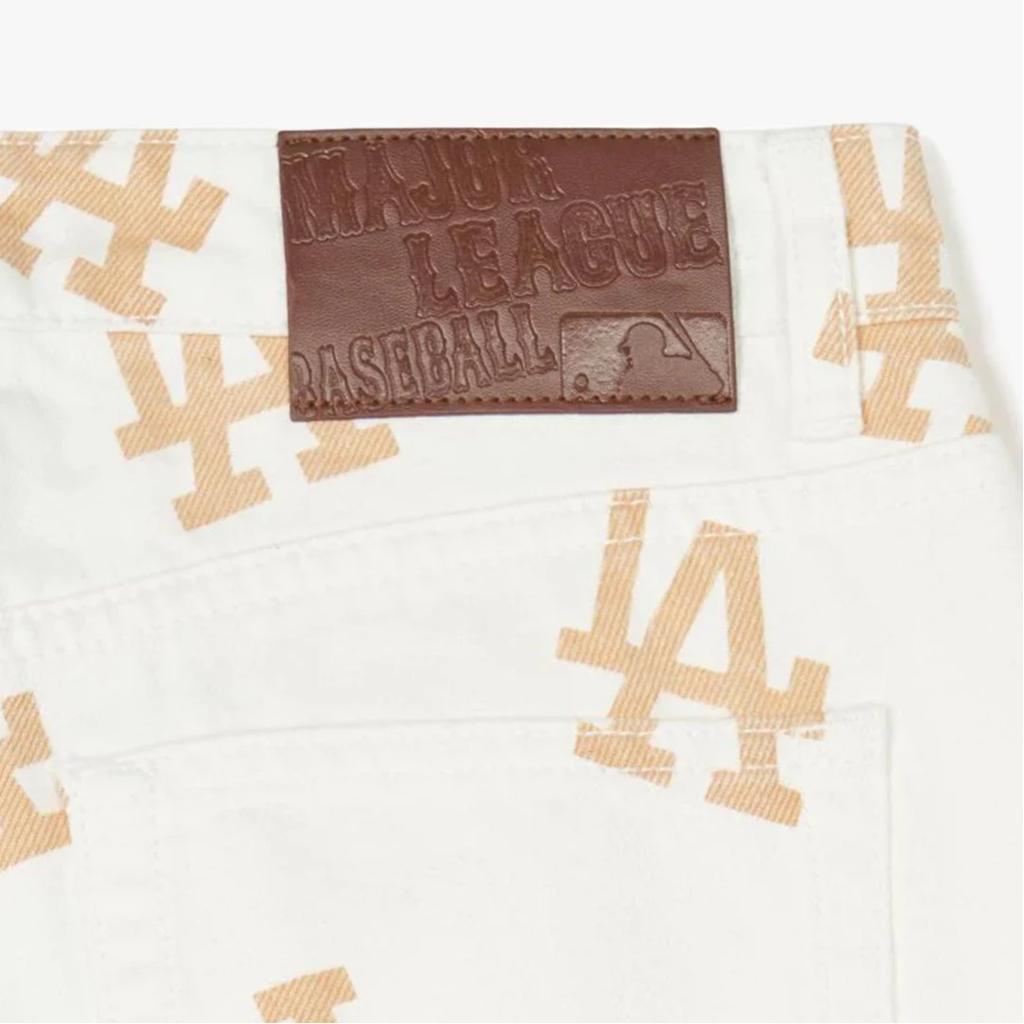 New MLB Los Angeles Dodgers Monogram Jeans Women's 3FDPB0141-07CRS